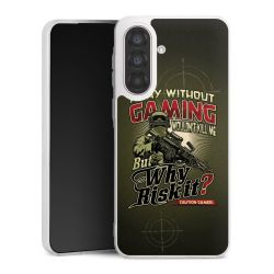 Silikonskal genomskinlig