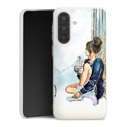 Silikonskal genomskinlig