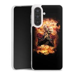 Silikonskal genomskinlig