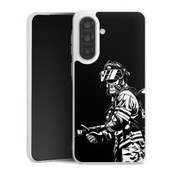 Silikonskal genomskinlig