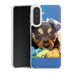 Silikonskal genomskinlig