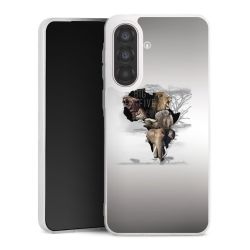 Silikonskal genomskinlig