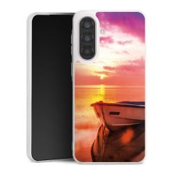 Silikonskal genomskinlig