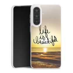 Silikonskal genomskinlig