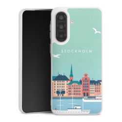 Silikonskal genomskinlig