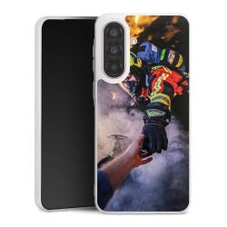 Silikonskal genomskinlig