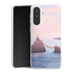 Silikonskal genomskinlig