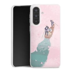 Silikonskal genomskinlig