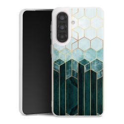 Silikonskal genomskinlig