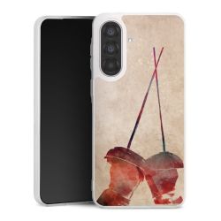 Silikonskal genomskinlig