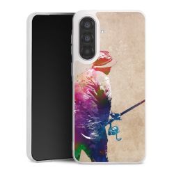 Silikonskal genomskinlig