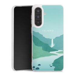 Silikonskal genomskinlig