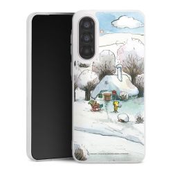 Silikonskal genomskinlig