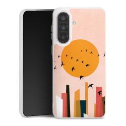 Silikonskal genomskinlig