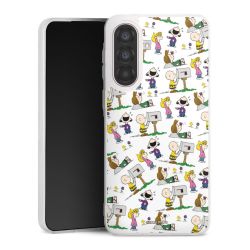 Silikonskal genomskinlig