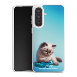 Silikonskal genomskinlig