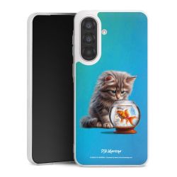 Silikonskal genomskinlig