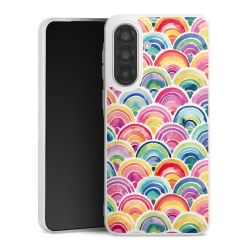 Silikonskal genomskinlig