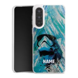 Silikonskal genomskinlig