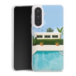 Silikonskal genomskinlig