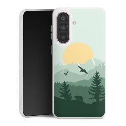 Silikonskal genomskinlig