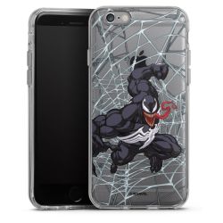 Silikonskal genomskinlig