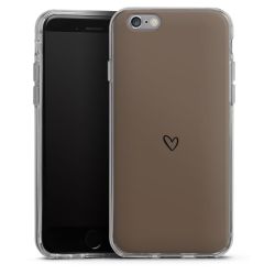 Silikonskal genomskinlig