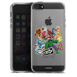 Silikonskal genomskinlig