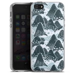 Silikonskal genomskinlig