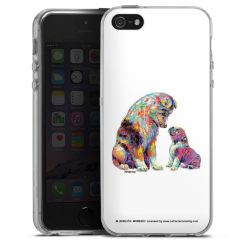 Silikonskal genomskinlig