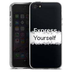 Silikonskal genomskinlig