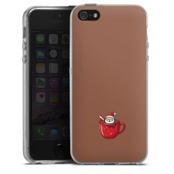 Silikonskal genomskinlig