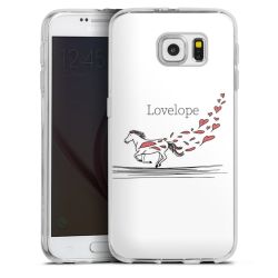 Silikonskal genomskinlig