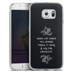 Silikonskal genomskinlig