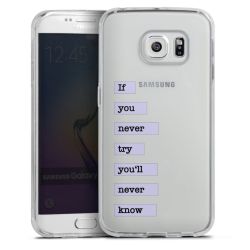 Silikonskal genomskinlig