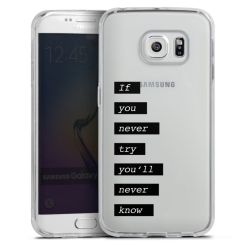 Silikonskal genomskinlig