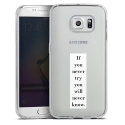 Silikonskal genomskinlig