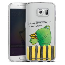 Silikonskal genomskinlig