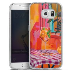 Silikonskal genomskinlig