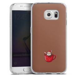 Silikonskal genomskinlig