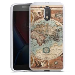 Mappa del mondo vintage