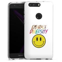 Silikonskal genomskinlig