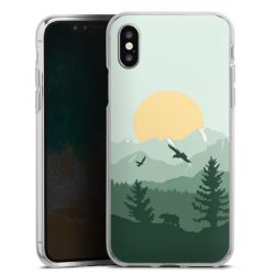 Silikonskal genomskinlig