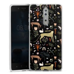 Silikonskal genomskinlig