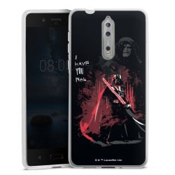 Silikonskal genomskinlig