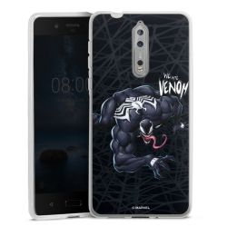 Silikonskal genomskinlig