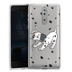 Silikonskal genomskinlig