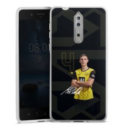 Silikonskal genomskinlig