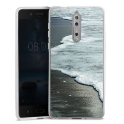 Silikonskal genomskinlig