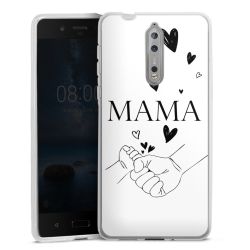 Silikonskal genomskinlig